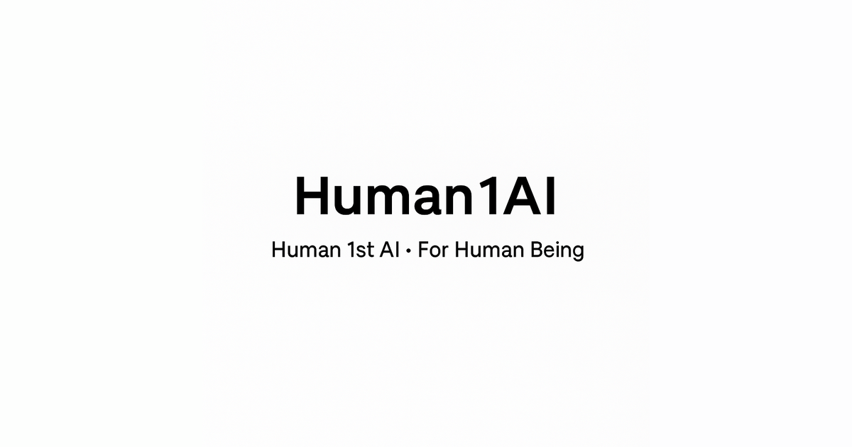 Human1AI - Human-Centered AI